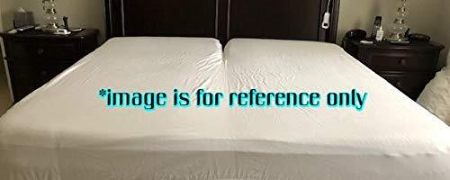 Cottingon Sheets for Sleep Number Bed Split King,Split Top King Sheets for Sleep Number Bed,100% Egyptian Cotton,Taupe Solid,28 Split-King,400 TC,16 Inch Deep,Split King Sheets for Sleep Number Beds