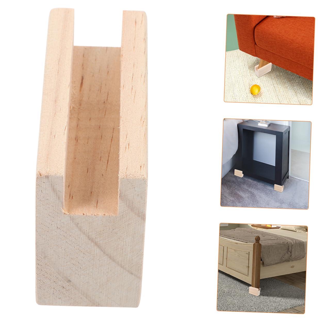 Angoily Angoily 2pcs Mattress Raiser Bed Raising Blocks Bed Lifters Bed Risers Heavy Duty Bed Lifts Risers Chair Riser Furniture Risers for Desk Legs Risers for Table Legs Couch Riser Table Riser