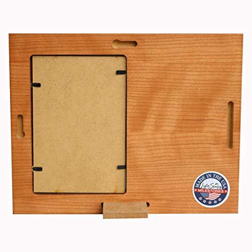 LifeSong Milestones LifeSong Milestones Personalized Pet Memorial Gift, Sympathy Photo Frame, in Loving Memory Gone But Not Forgotten You Left Paw Prints On My Heart Custom Frame USA Made Holds 4x6 Photo