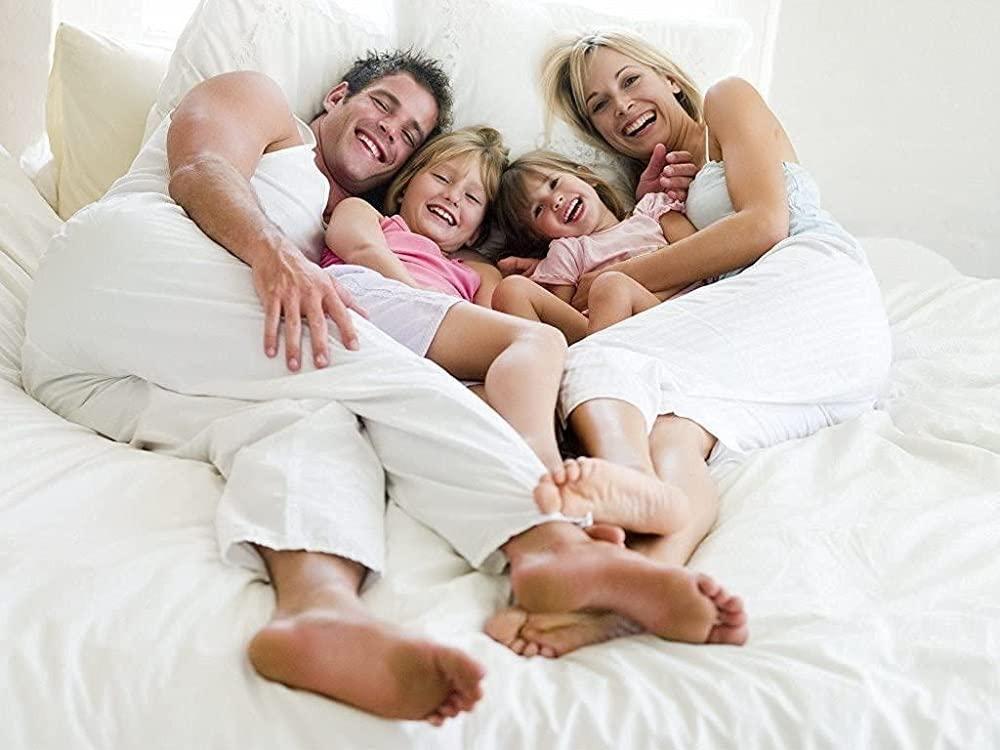 Mlv Linen Luxurious Finish Comfortable Sleeper Sofa Bed Sheet Set, Pure Egyptian Cotton - Solid Beige (Queen Size 62\"x74\"x 6\")