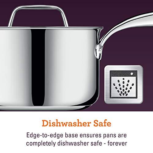 Breville Breville Thermal Pro Stainless Steel Stock Pot/Stockpot with Lid, 8 Quart, Silver