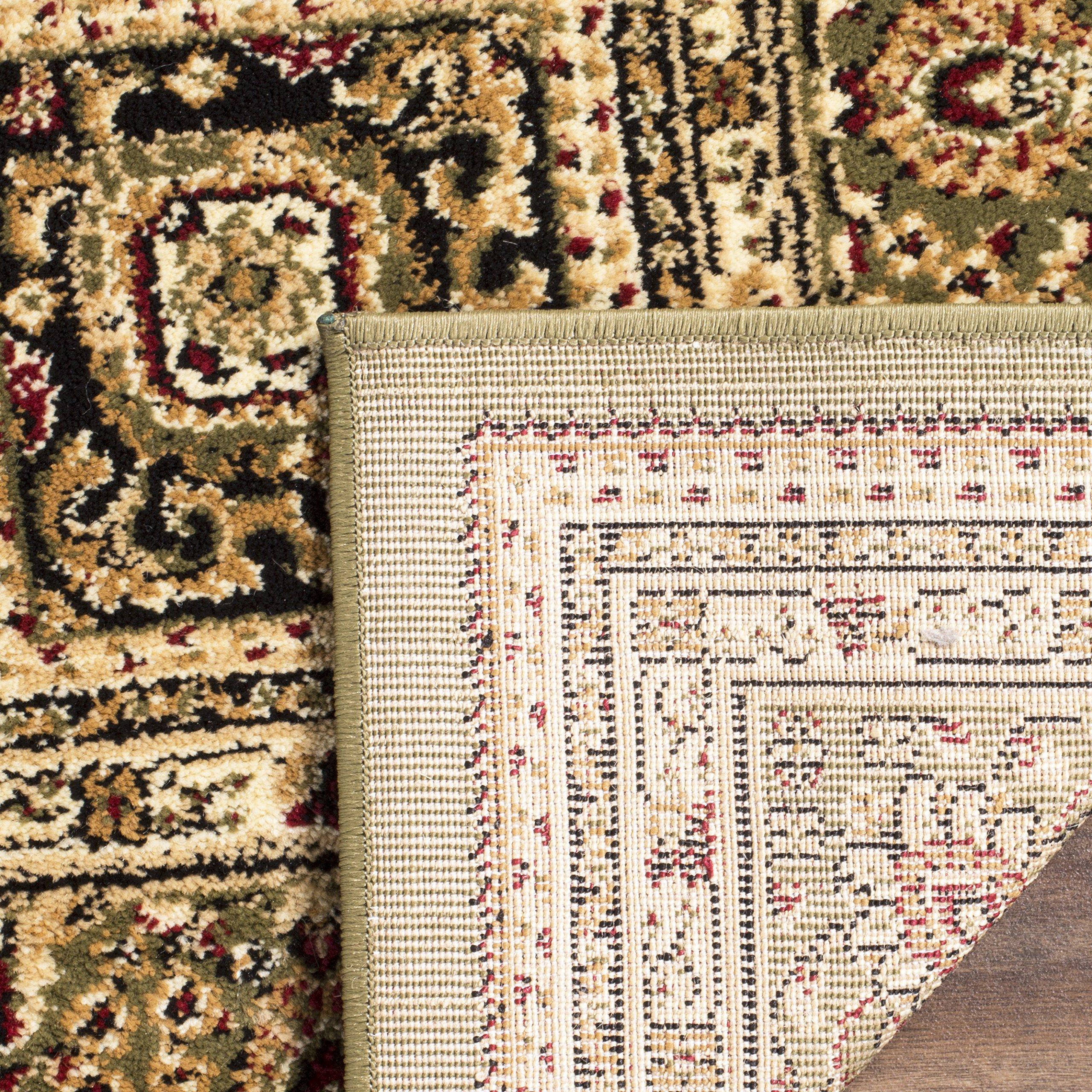 Safavieh SAFAVIEH Lyndhurst Collection X-Large Area Rug - 12' x 18', Multi & Green, Traditional Oriental Design, Non-Shedding & Easy Care, Ideal for High Traffic Areas in Living Room, Bedroom (LNH217A)