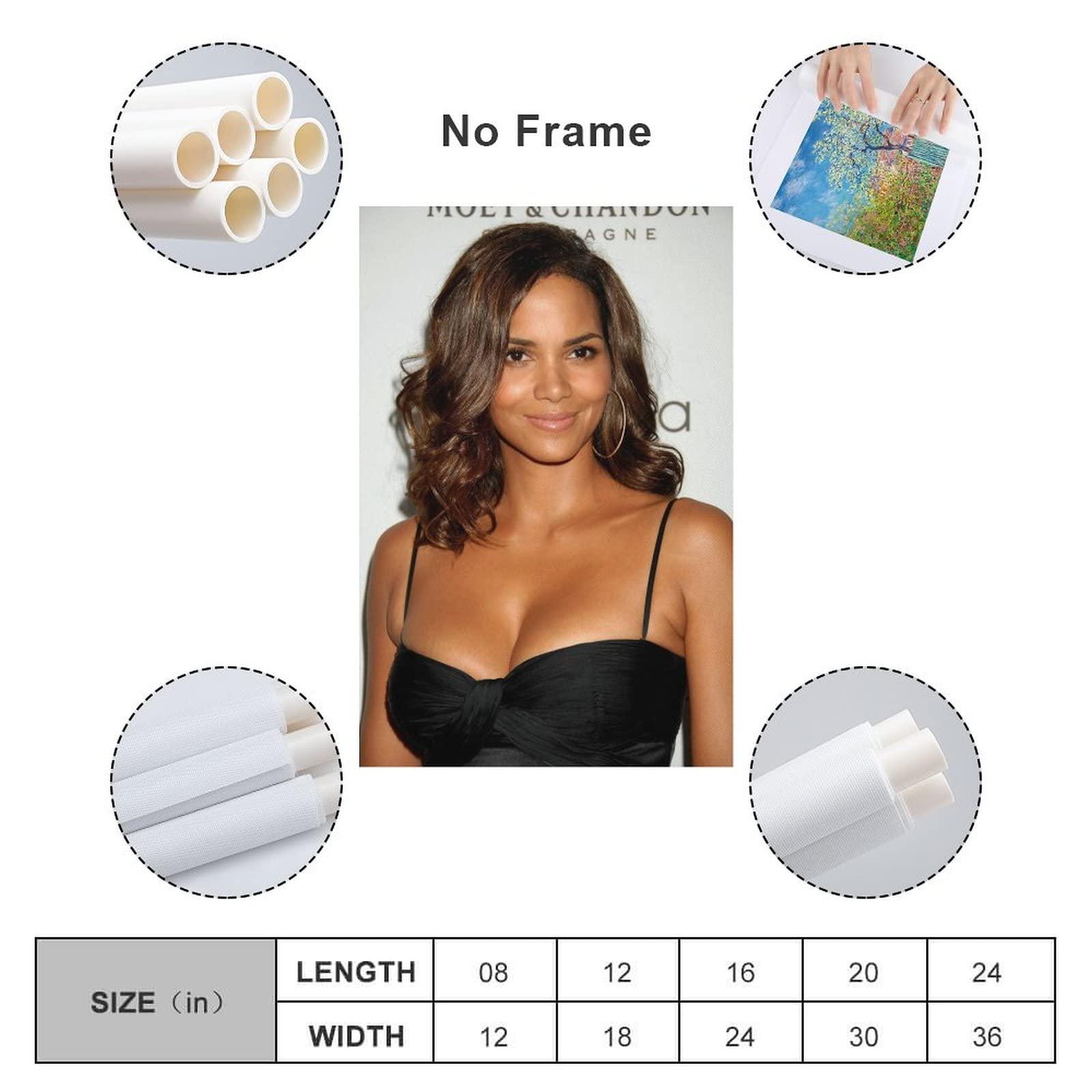 Generic Halle Berry Female Star Sexy Poster (50) Home Decor Poster Wall Art Hanging Picture Print Bedroom Decorative Painting Posters Room Aesthetic 24x36inch(60x90cm)