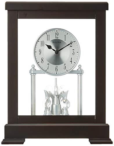 Bulova Bulova B1534 Empire Mantel Clock, Espresso Brown