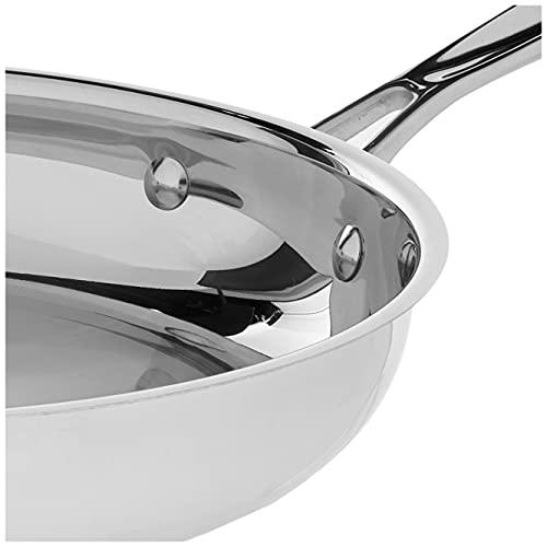 Cuisinart Cuisinart 10-Inch Open Skillet, Chef\'s Classic Stainless Steel Cookware Collection, 722-24