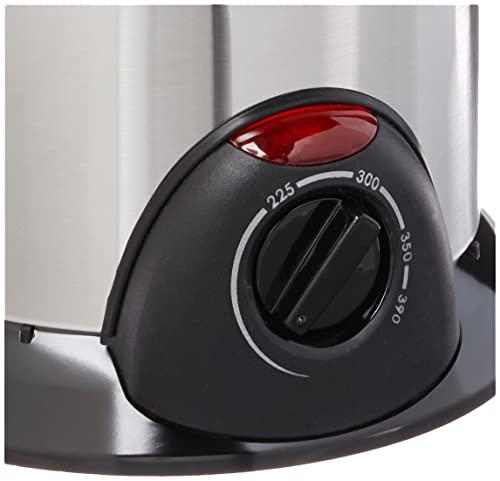 Presto Presto 05470 Stainless Steel Electric Deep Fryer, Silver