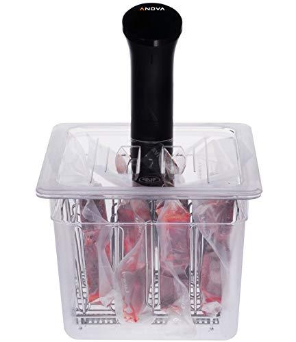 LIPAVI LIPAVI Sous Vide Container Model C10 3.0 Gallon (12 Quarts) 12.7 x 10.3 Inch - NOT INCLUDED: Matching rack and tailored lids for Joule, Anova and more sold separately