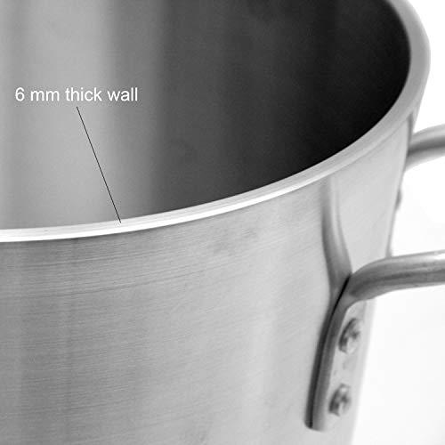 Thunder Group Thunder Group Stock Pot, 60-Quart