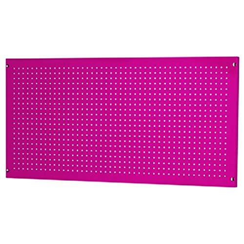 The Original Pink Box The Original Pink Box PB2448PB 24-Inch by 48-Inch 18G Steel Peg Board, Pink