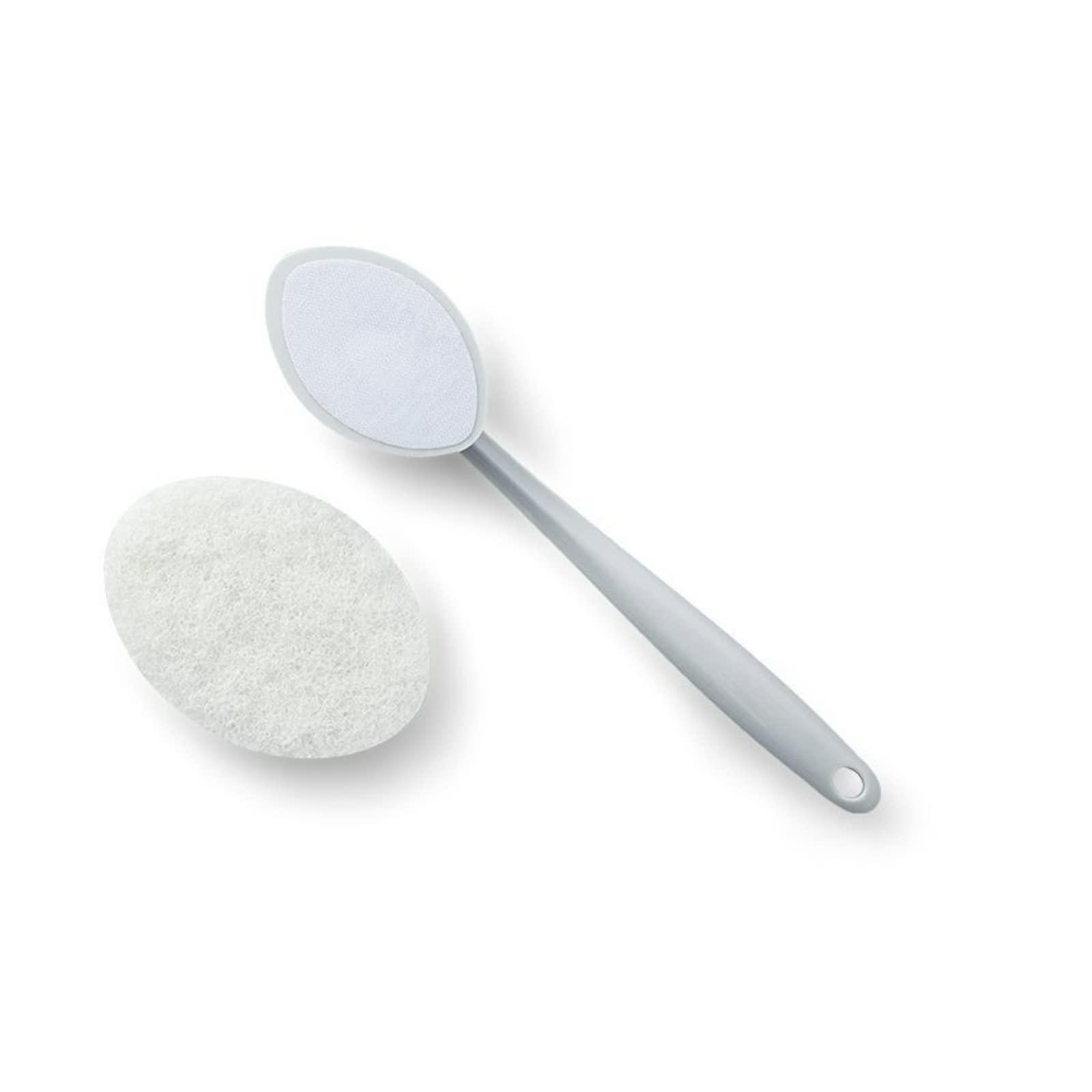 WOSPEL Long Handle Sponge Brush, Floor Brush, Nano Sponge Toilet Brush, Toilet Brush, Bathtub Brush, Kitchen Cleaning Brush.