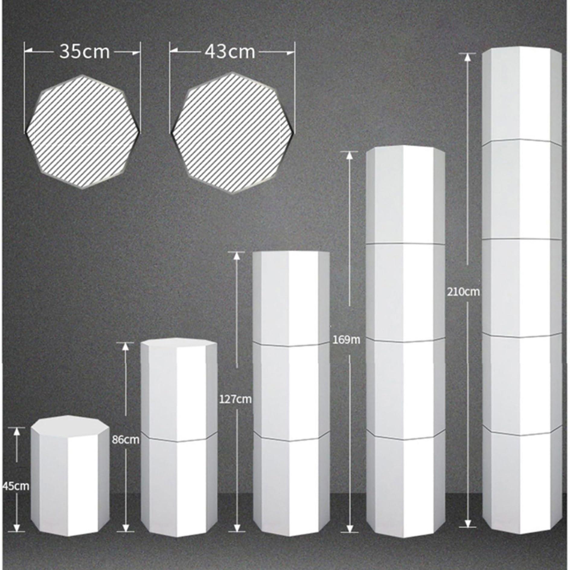 Leaceuv Rotating Shoe Rack Cabinet,360 Swivel Metal Shoe Cabinet Vertical Round Storage Narrow Shelf 3/6/9/12/15-Tier Shoe Rack Organizer Simple and Modern for Entrance Closet Living Room Hallway ( Color : B