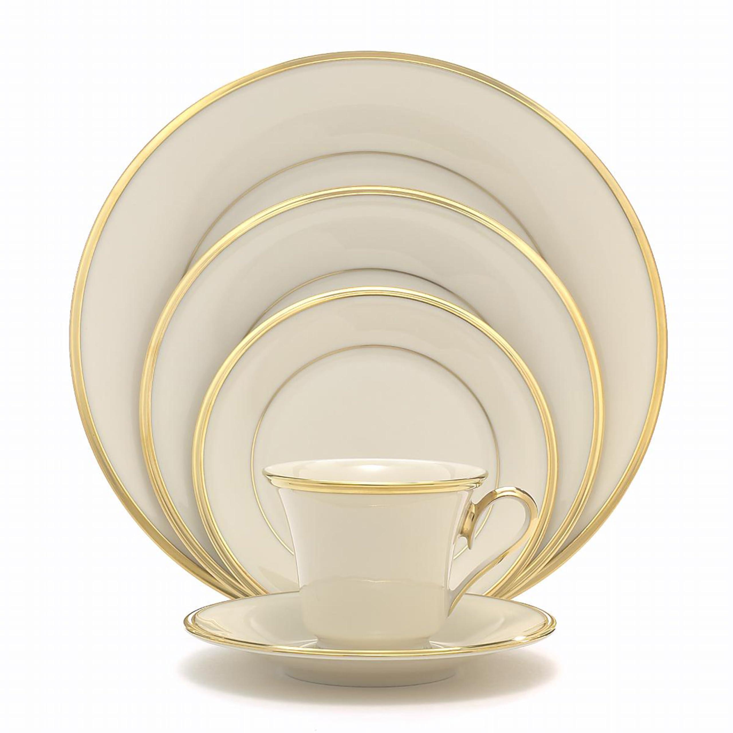 Lenox Lenox Eternal 5-Piece Place Setting, Ivory