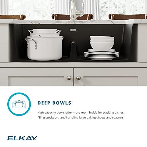 Elkay Elkay Quartz Classic ELGDULB3322MC0 Mocha Equal Double Bowl Undermount Sink