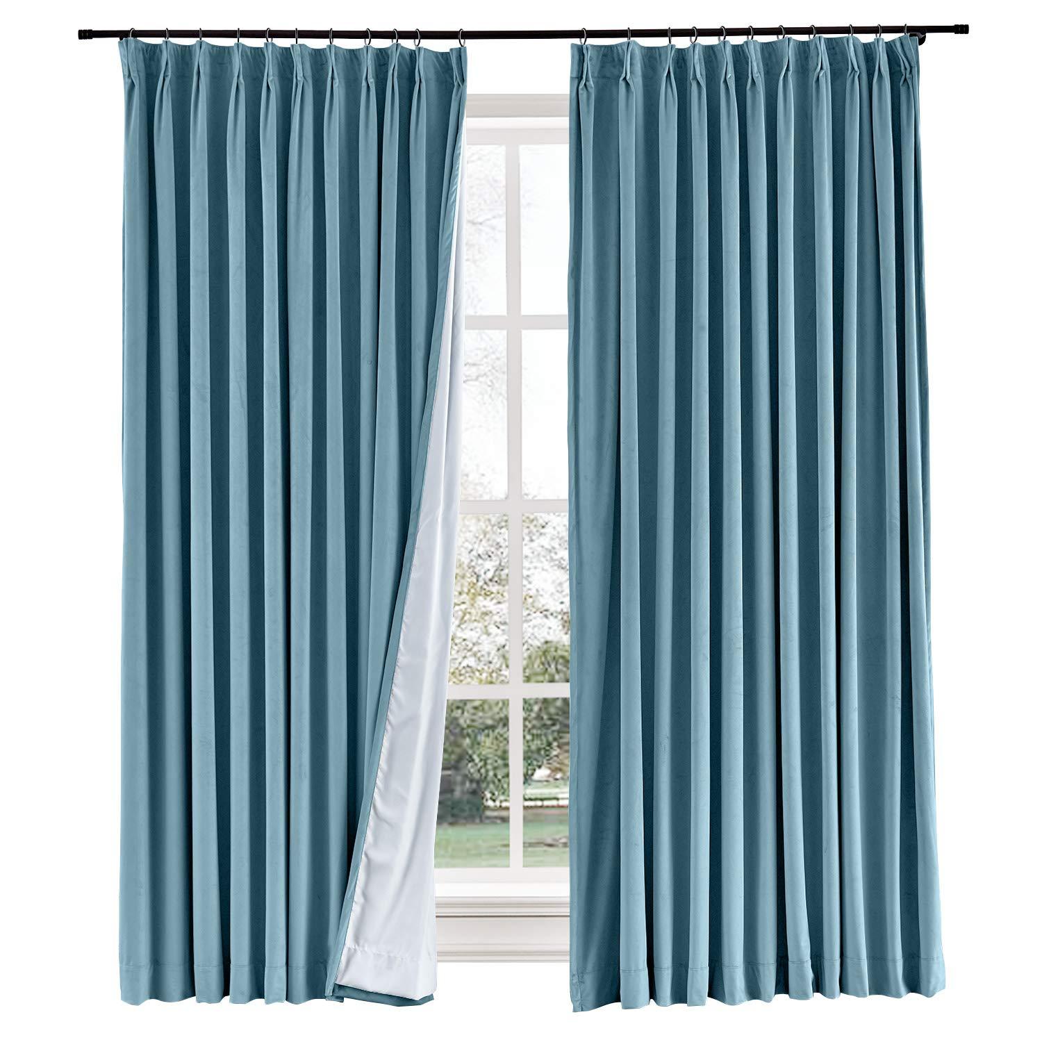 Curtains Your Way Curtains Your Way Blackout Room Darkening and Thermal Insulating Window Curtains/Panels/Drapes 84x84 inch 1 Panel