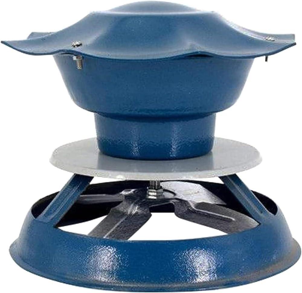 HEQIM HEQIM Chimney Smoke Evacuator, 100W/120W Induced Draft Fan, Chimney A Draft Inducer Chimney Exhaust Fan for Barbecue Air Extractor(B)