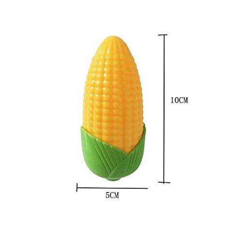 Amants01 Corn Night Light, Light-Sensitive Night Lamp Light,Environmentally-Friendly Plastic Shell Corn Appearance, Energy Saving Beautiful Light 0.2 watt,4inches* 2inches