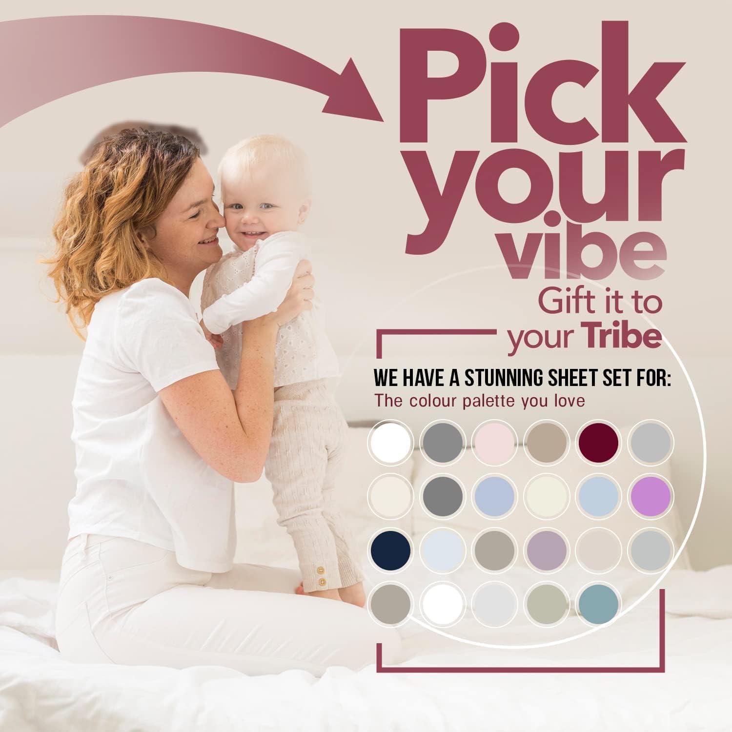 TEXAS LINEN CO. TEXAS LINEN CO. 100% Egyptian Cotton Sheets King Size - 800 High Thread Count Sheets King, 6 PC White Luxury Hotel King Size Sheets Set, 16\" Deep Pocket Sateen Weave Extra Soft Cooling Bed Sheet Sets