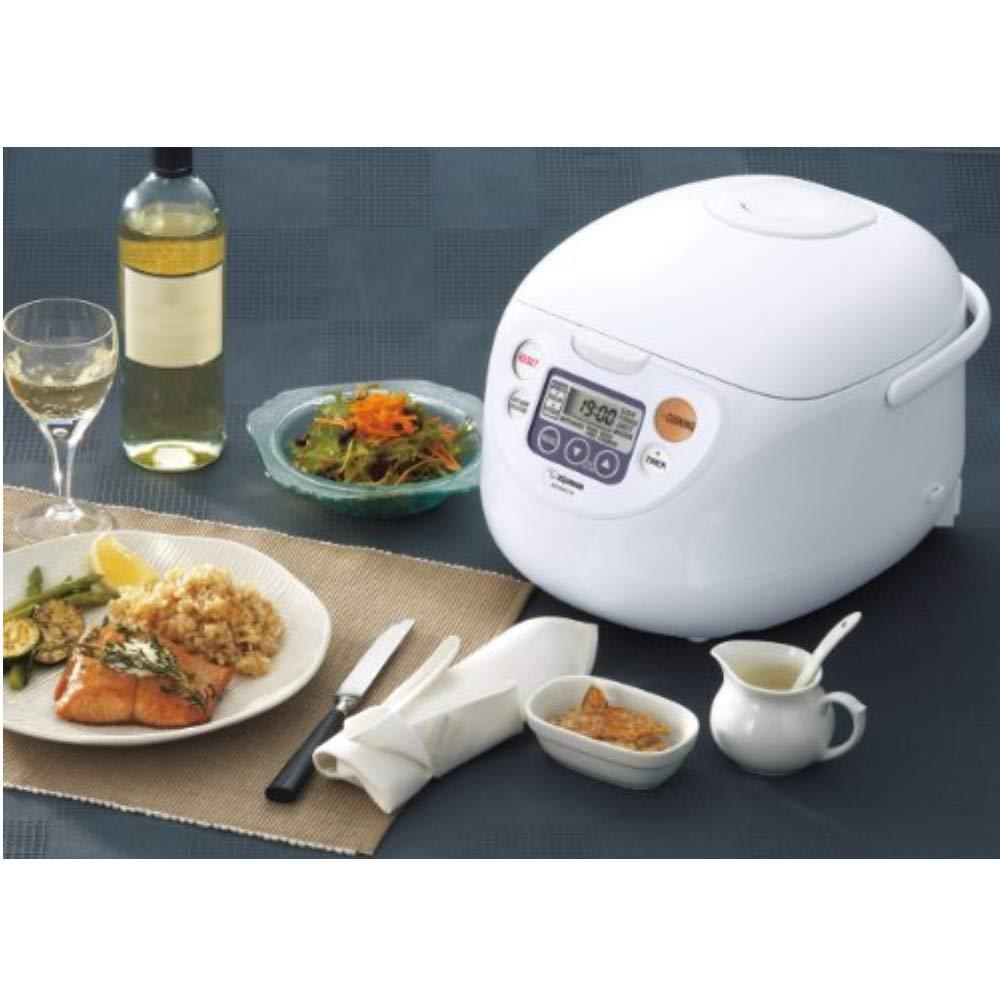 Zojirushi Zojirushi Micom Rice Cooker and Warmer (10-Cup/Cool White)