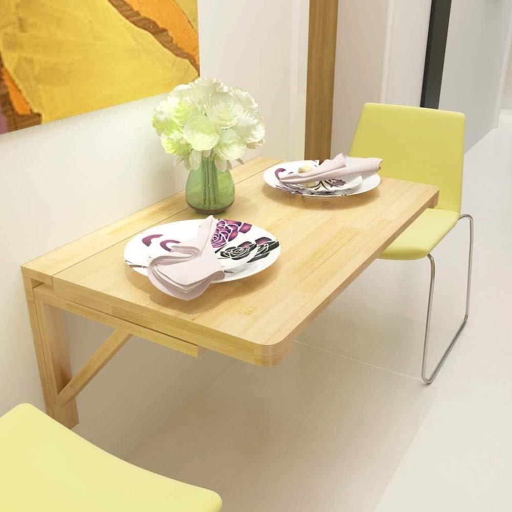 LEOSXA LEOSXA Folding Wall-Mounted Table Mounted Workbench Wall Mounted Folding Table for Garage,Dining Table,Coffee Table,16 Sizes,50x30cm/20x12in