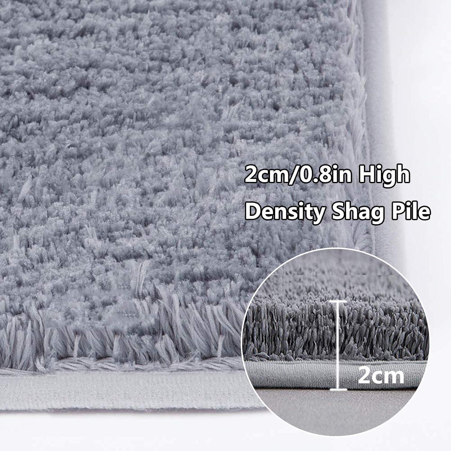 IBDRYKK Curved Shower Mats for Bathroom,Quadrant Curved Shower Mat Washable Corner Shower Mats Non Slip Fan-Shaped Foot Pads with Non-Slip Bottom(Brown)