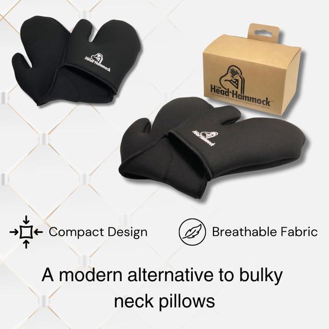 Head Hammock Head Hammock Advanced Travel Neck Pillow Alternative for Airplane, Compact Relaxing Cervical Headrest Modern Nap Accessory Travel Hammock