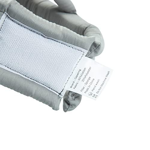 Cepairng Breathable Elderly Protective Hat,Elderly Helmet for Falls,Seniors Assistance Safety Products,Epilepsy Head Fall Protection,Adjustable Protective Cap,for Youth and Adult Sizing (Gray)