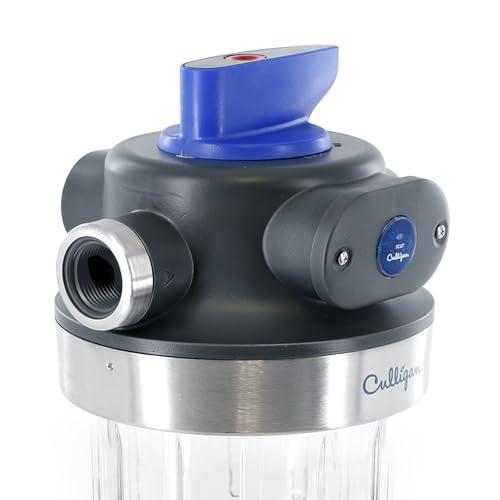 Culligan Culligan WH-HD200-C Whole House Water Filter System 1 Inlet/Outlet Improve Tap Water Taste, Remove Sediment, Protect Appliances