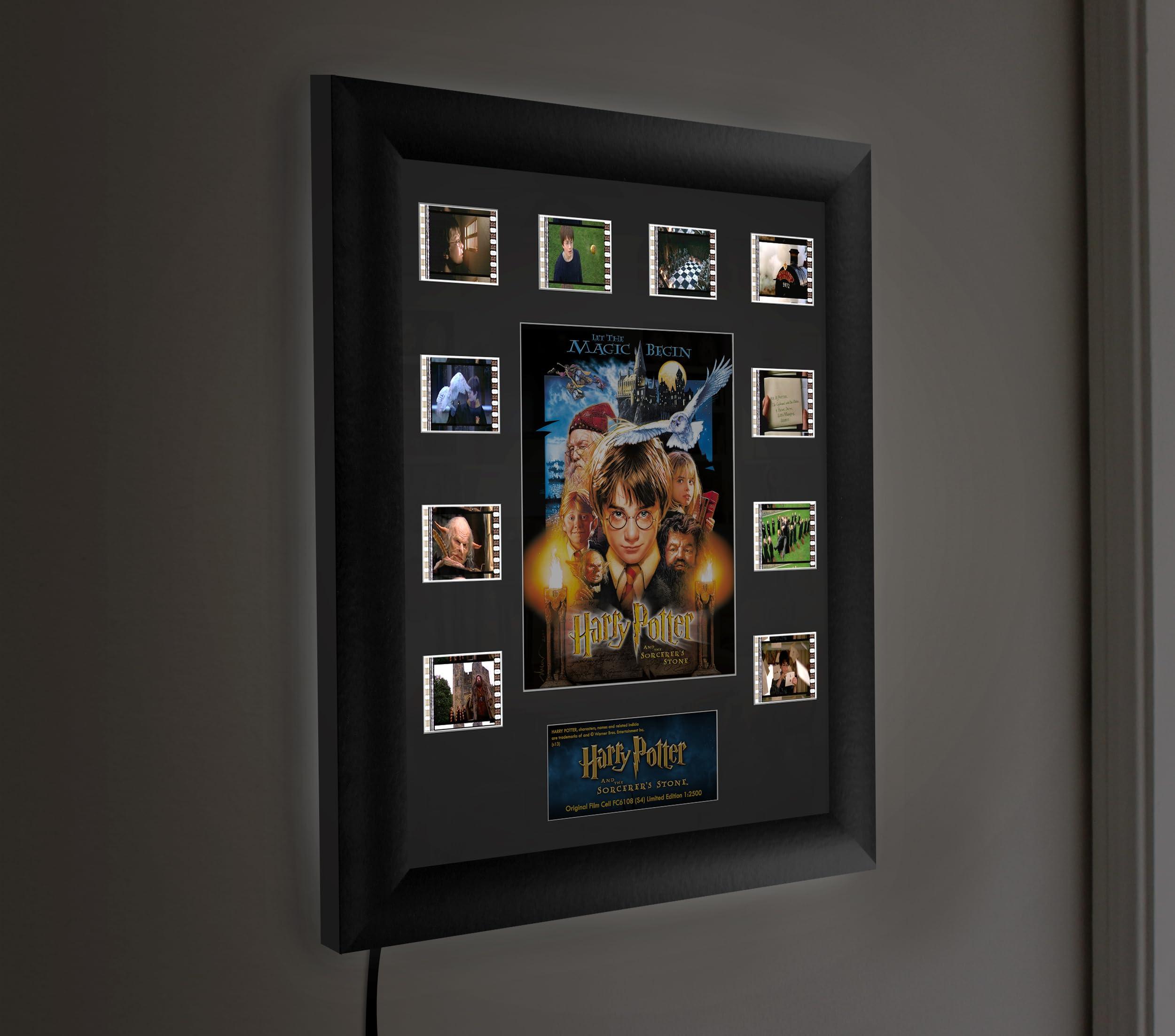 FILMCELLS Harry Potter and the Sorcerer\'s Stone - FilmCells 11 x 13 Mini Montage Presentation - Limited Edition Officially Licensed Collectible