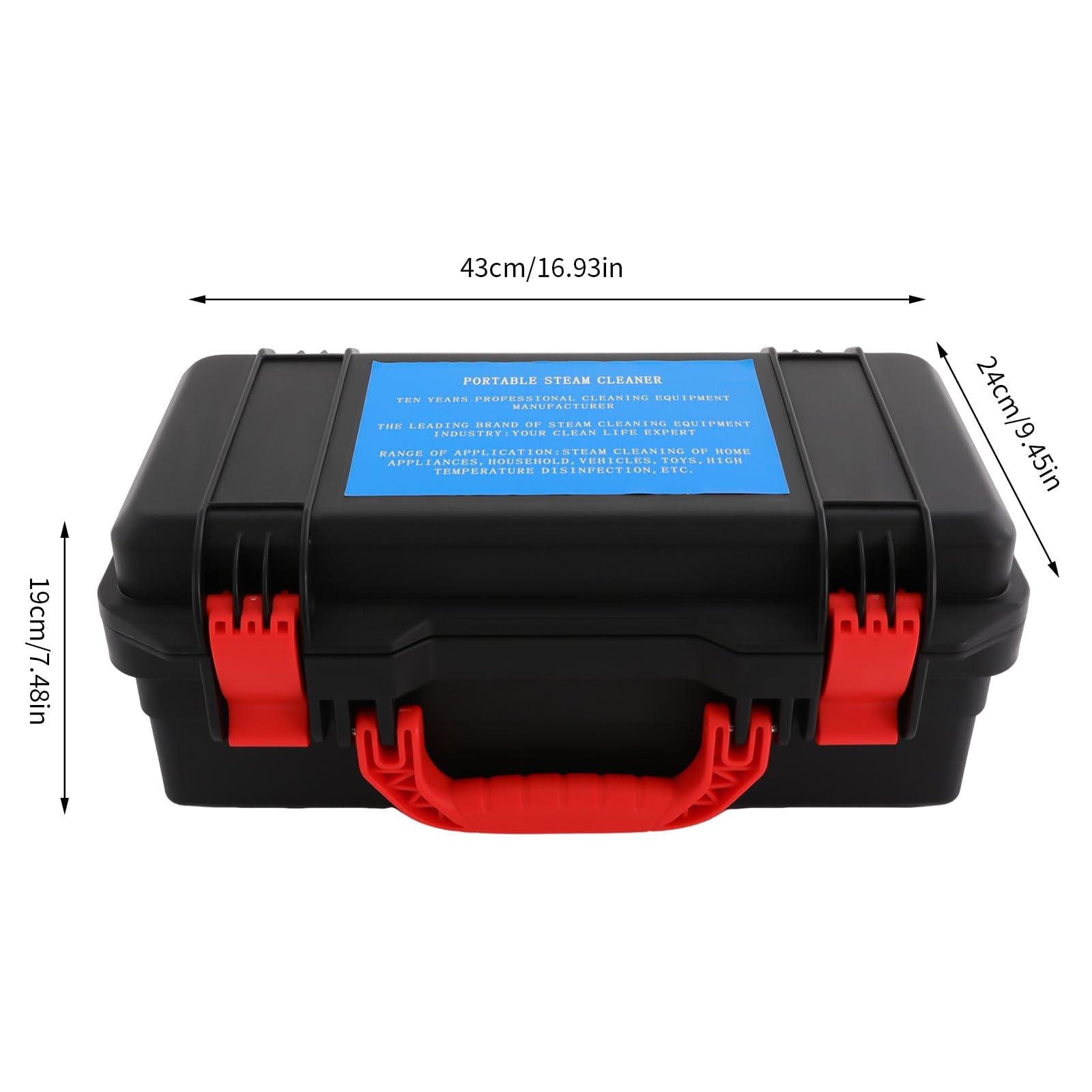 Gdrasuya10 110V Handheld High Pressure Steam Cleaner for Cars, 1700W Portable High Temperature Steam Cleaner 3-5bar High Pressure Steam Cleaning Machine Pressurized Steam Cleaner for Kitchen, Restaurants