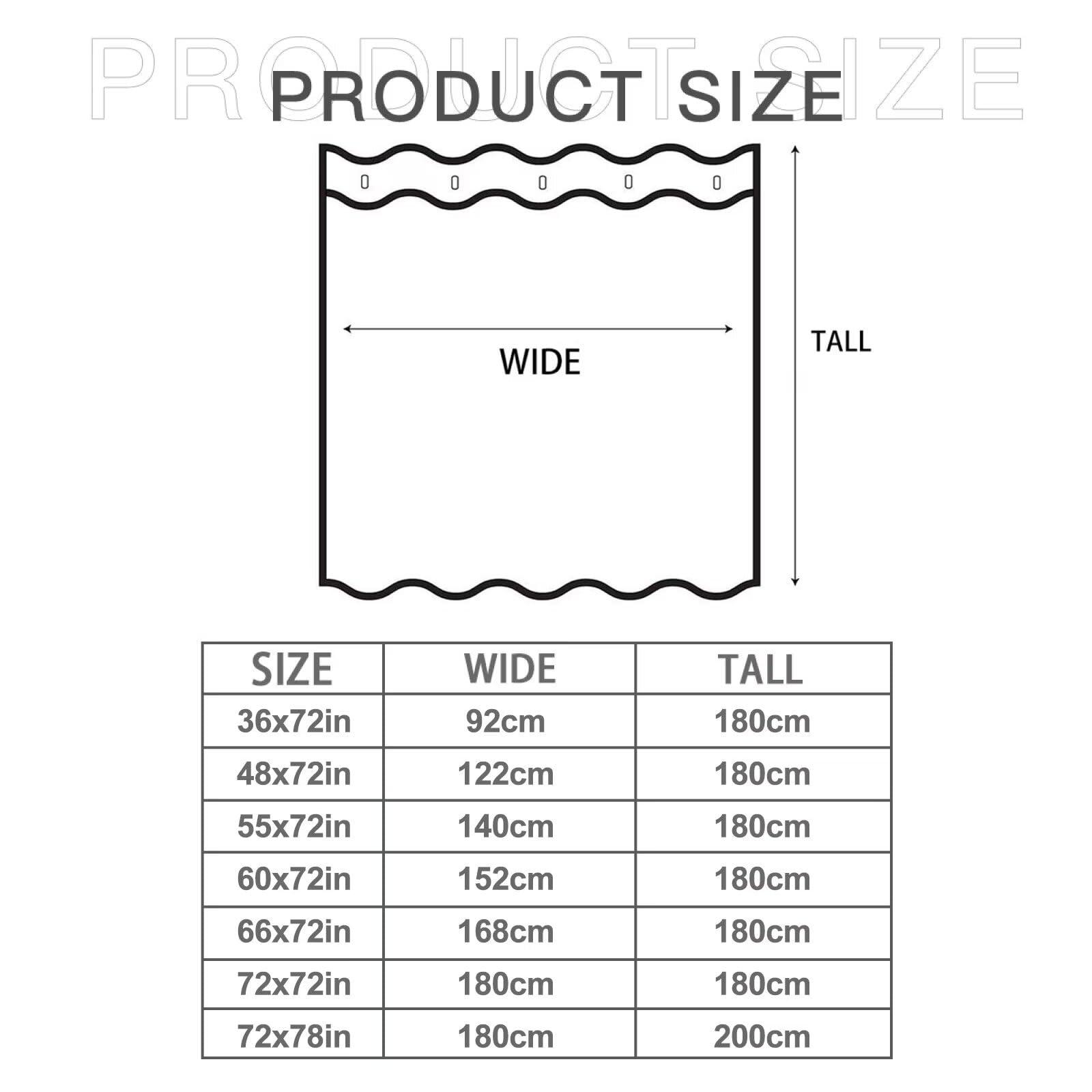 Snuqevc Snuqevc Fantasy Wolf Shower Curtain Bathroom Set for Kids Adult, Home Decor Waterproof Fabric Bath Decor 36 x 72 Inch