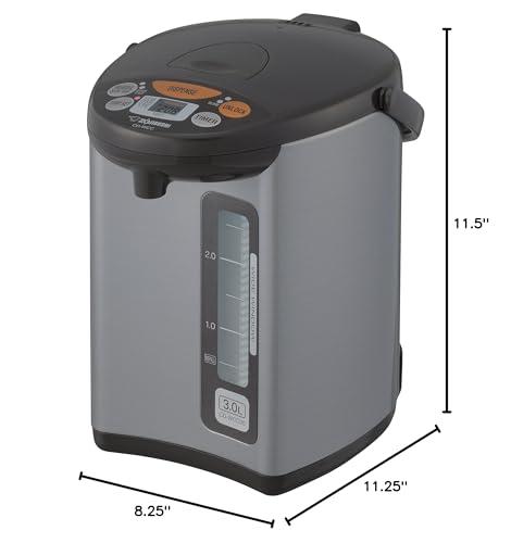 Zojirushi Zojirushi CD-WCC30 Micom Water Boiler and Warmer (101 oz, Silver Dark Brown)