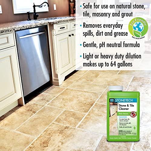 StoneTech STONETECH Stone & Tile Cleaner, 1 Quart/32OZ (946ML) Bottle