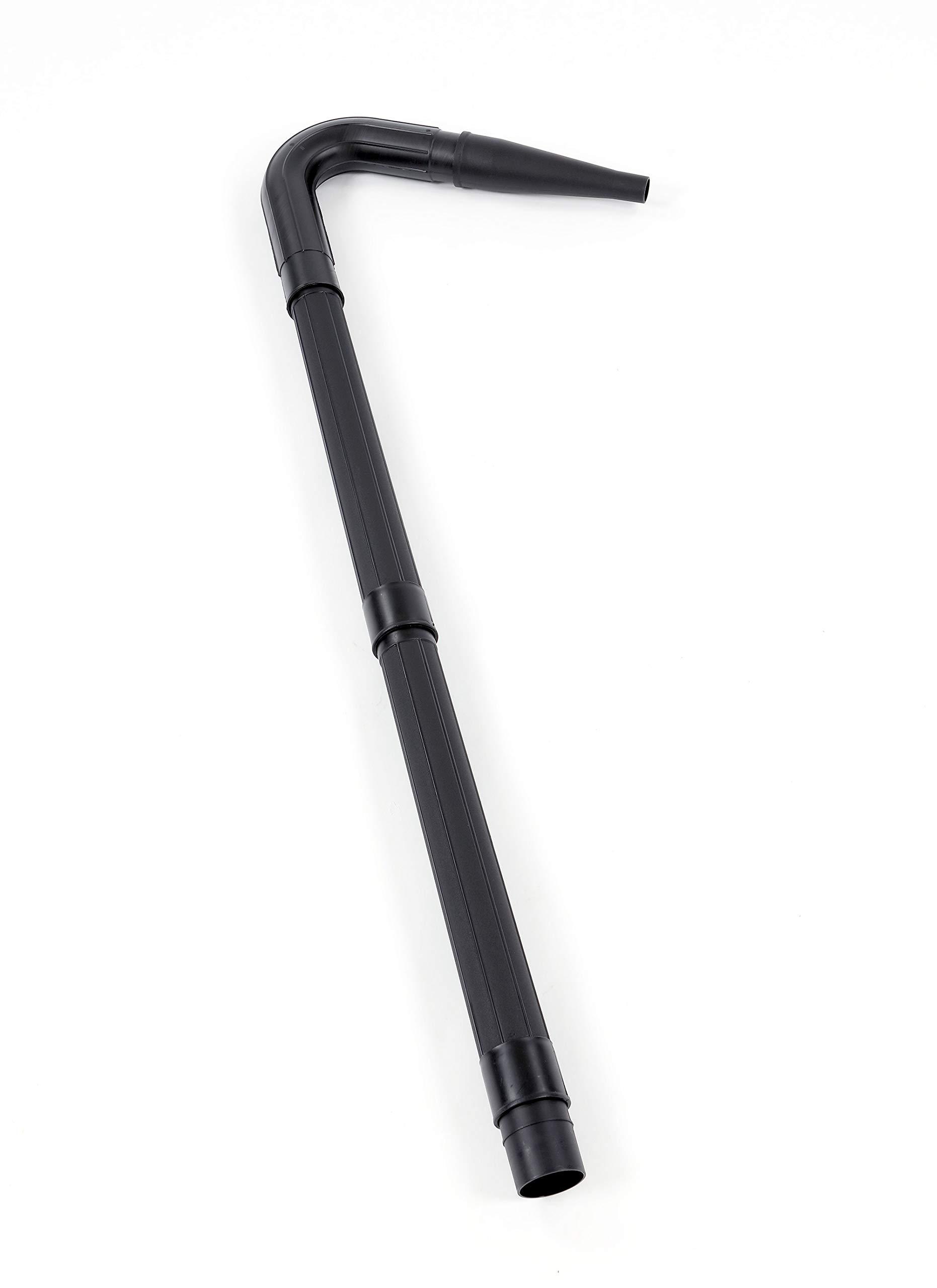 WORKSHOP Wet/Dry Vacs WORKSHOP Wet/Dry Vacs Vacuum Accessories WS25051A Gutter Cleaning Kit for Wet Dry Vacuum Cleaners, 2-1/2-Inch Wet/Dry Shop Vacuum Attachments Designed For Cleaning and Blowing Debris from Gutters