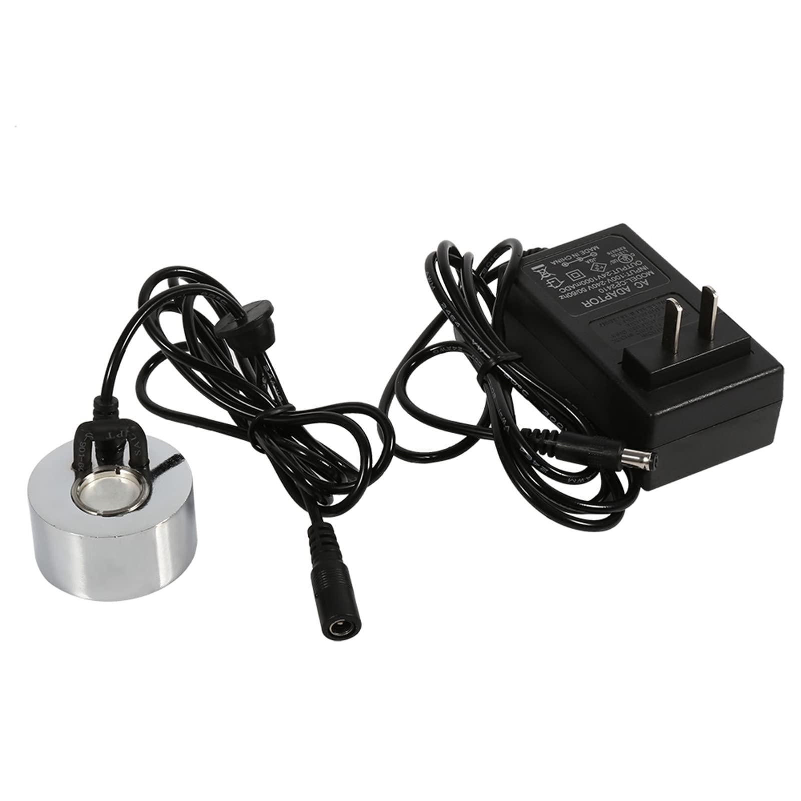 Enforose Enforose Mist Maker, Water Fountain Pond Atomizer Air Humidifier 24V Ultrasonic Mist Maker for Gardening(EU/US Style)(US Style)