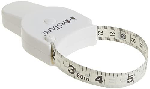 MyoTape MyoTape Body Measure Tape - Arms Chest Thigh or Waist Measuring Tape for Personal Trainer or Home Fitness Goals