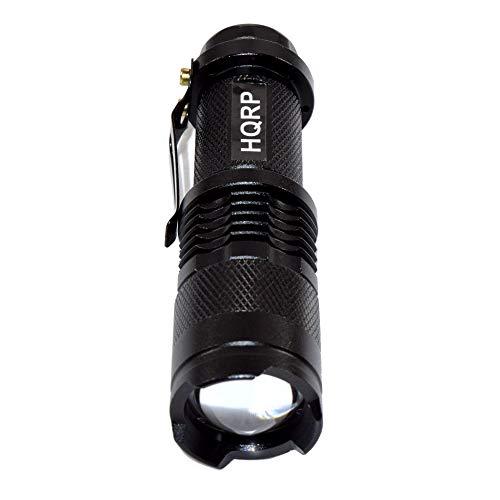 HQRP HQRP Professional 365 nM 3 Watt LED Gemstone and Mineral Inspection Identification Fluorescence Glow Flashlight Blacklight