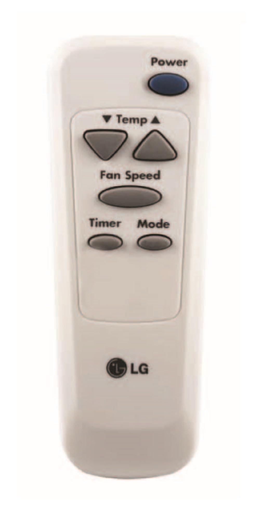 LG LG LW1024RD 10,000 Window Air Conditioner, 115V, 450 Sq.Ft. (18' x 25' Room Size), Quiet Operation, Electronic Control with Remote, 3 Cooling & Fan Speeds, Auto Restart, 10000 BTU, White