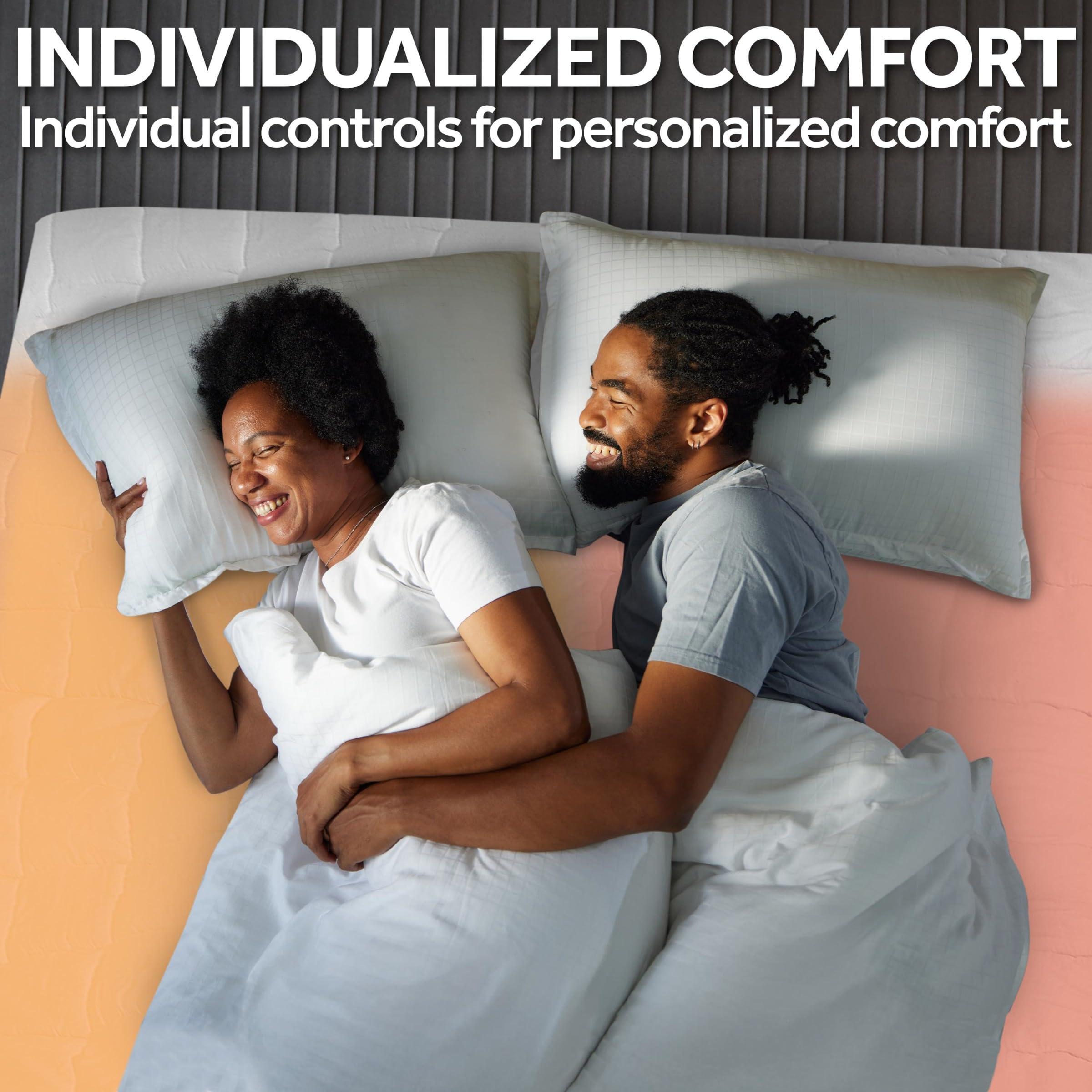 Sunbeam Sunbeam Restful Premium Quilted Heated Mattress Pad - King White