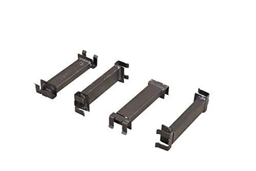 Hollywood Bed Frames Hollywood Bed Frames Bedder Base Platform, Double, Black