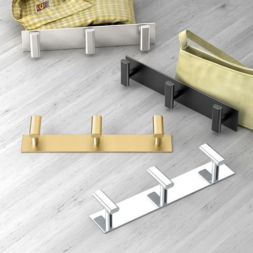 Gatco Gatco 1287 Elevate, Triple All Modern Dcor Hook, Chrome | Wall Mounted 11\" W 3-Hook Rack