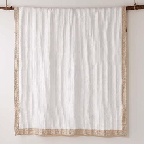 Levtex Home Levtex Home Adobe Border King Cotton Quilt Set, White