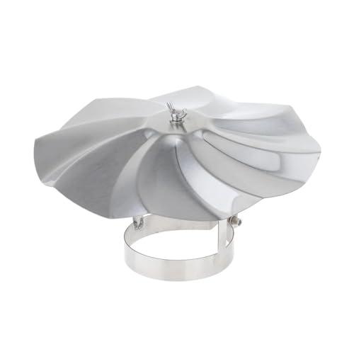 generic Chimney Cap Chimney Rain Cap Vent Cap Application Chimney Tube Cowl Flue Pipe Rain Cover Rainproof Stainless Steel