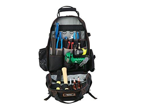 Ergodyne Ergodyne Arsenal 5843 Tool Backpack Dual Compartments,Black,Regular