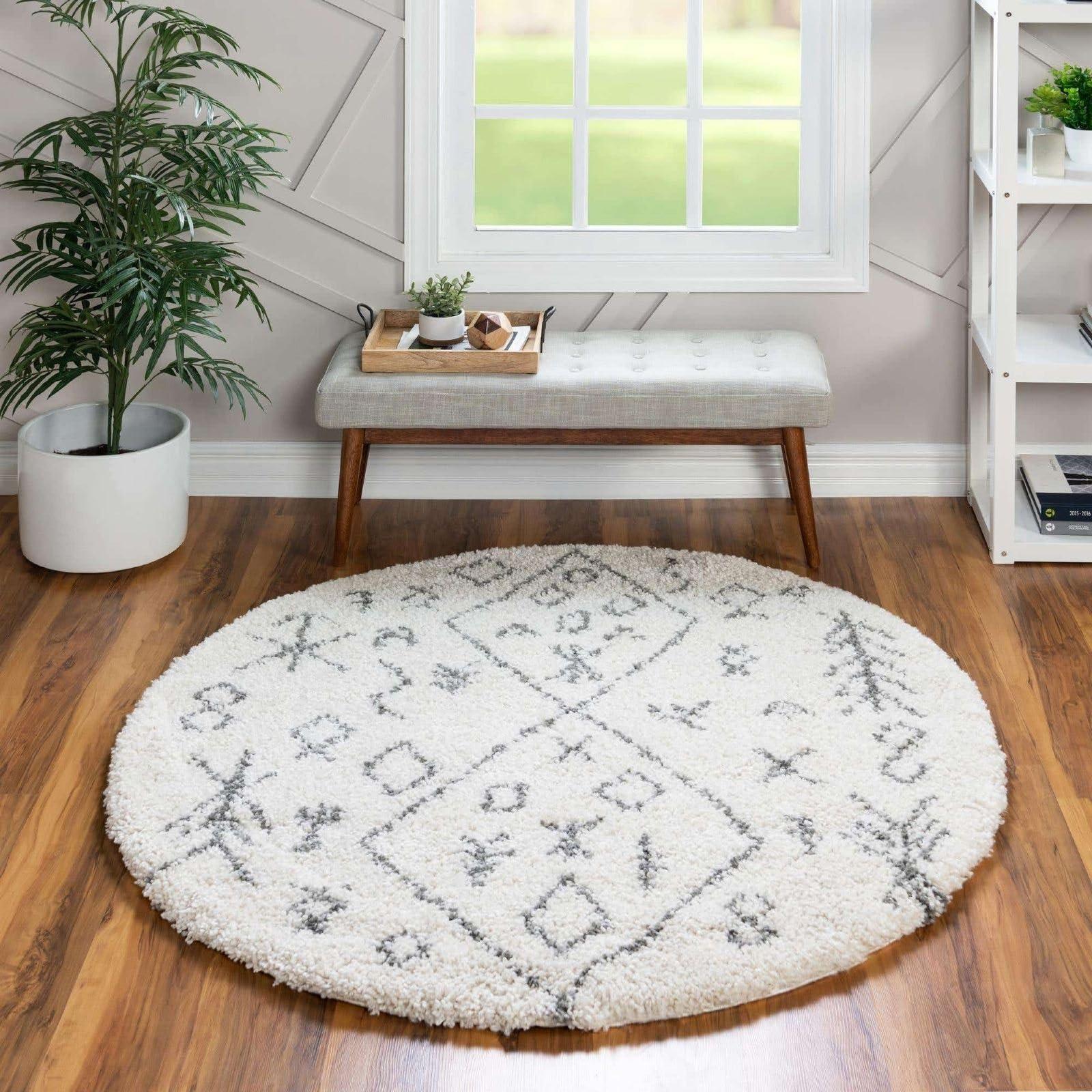 Overstock Overstock Shag Shoploni Collection Area Rug 2'7"x6' - Taupe