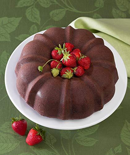 Nordic Ware Nordicware 6-Cup Navy Blue Formed Bundt Pan, Lightweight