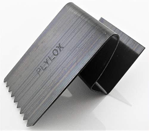 PLYLOX PLYLOX Hurricane Window Clips 20 Pack (Carbon Steel, 1/2")