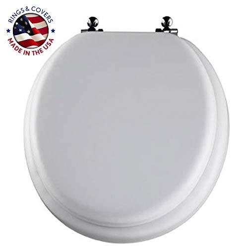 Mayfair Mayfair 13CP 000 Soft Toilet Seat, 1 Pack Round, White
