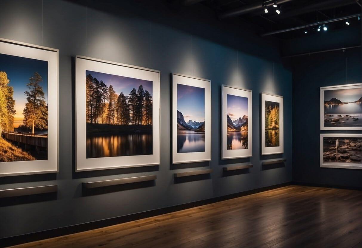 Stas Picture Hanging Systems STAS Cliprail Pro Picture Hanging System Set White - Covers 4.92 ft of Wall Space - Heavy Duty Picture Rail & Art Hanging Gallery Kit Without Nails - for Home or Museum (Includes 2 Hooks & Cords)