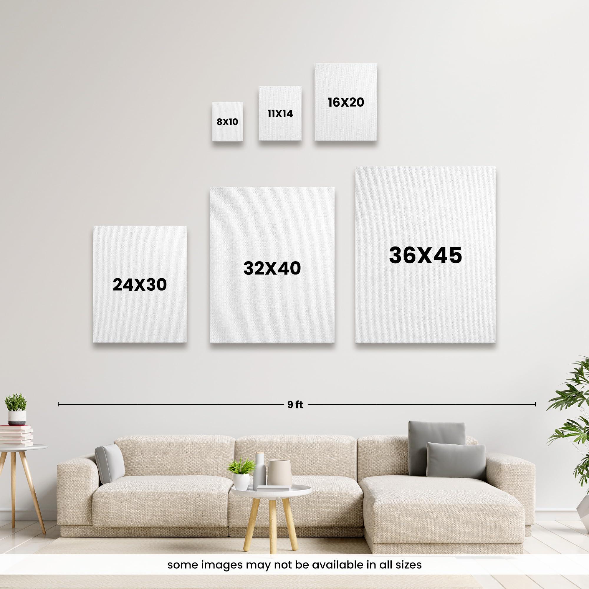 CANVAS ON DEMAND CANVAS ON DEMAND Valentine - Fab-U-Lus Canvas Wall Art Print by Inner Circle, Typography, Home Decor, Quote, Quotation Artwork, 36\"x45\"