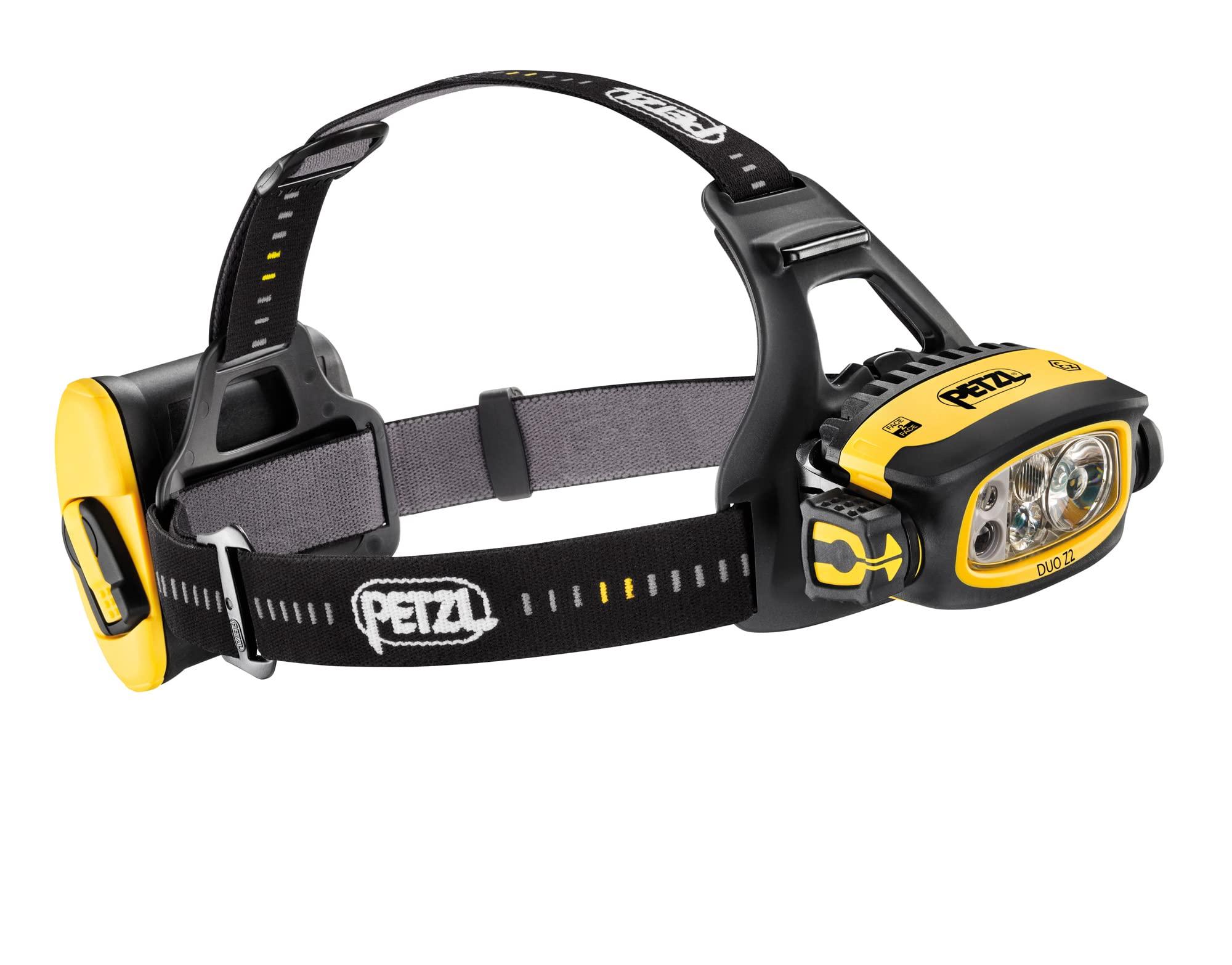 Petzl PETZL, Duo Z2 430 Lumens Headlamp Black/Yellow